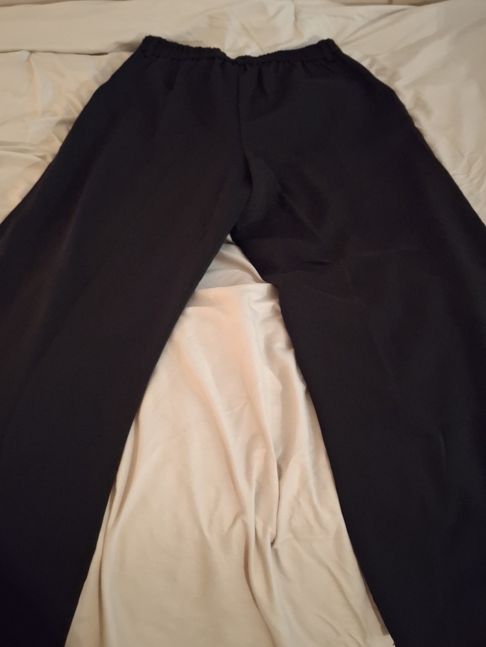 Lullusory Wide Leg Black Women's Trousers - Picture 7 of 8